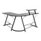 Flash Furniture 36.5 H, 71.5 W X Particleboard, Steel, Black/Black NAN-CD-22181-BK-BK-GG - alternate 7